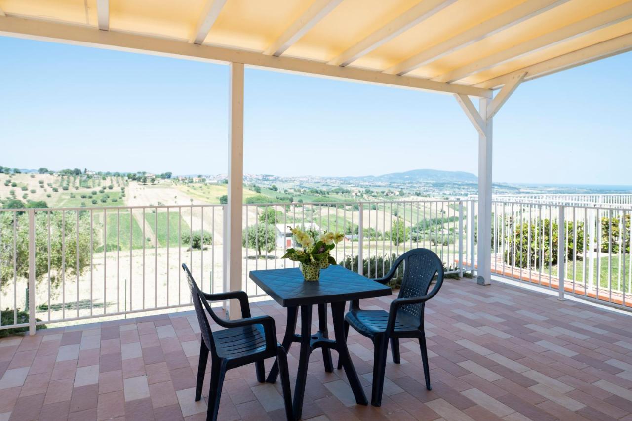 Sul Calar Del Sole Al Conero Apartment Recanati Ngoại thất bức ảnh