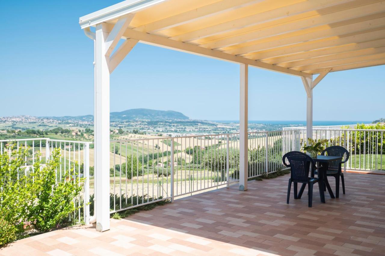 Sul Calar Del Sole Al Conero Apartment Recanati Ngoại thất bức ảnh